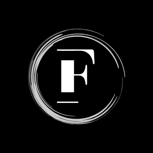 Best freelance digital marketer in Malappuram logo with letter F design